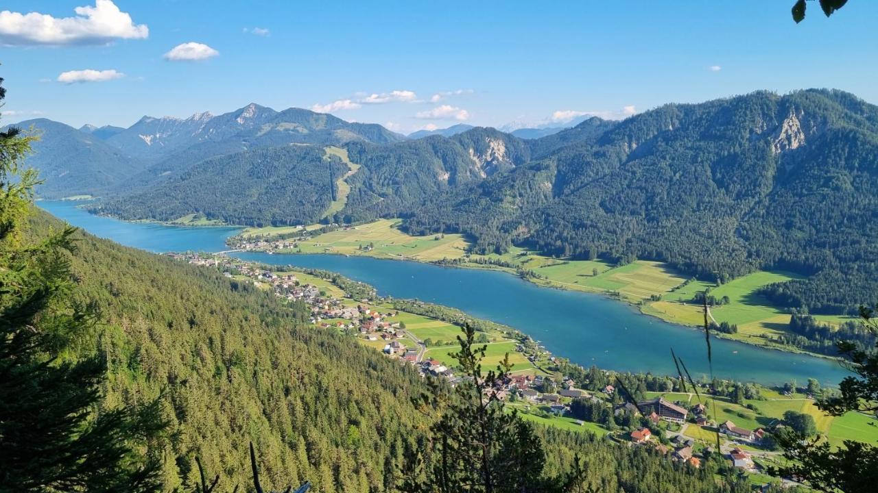 Kraners Alpenhof Bio Bed And Breakfast Pension Weissensee Dış mekan fotoğraf