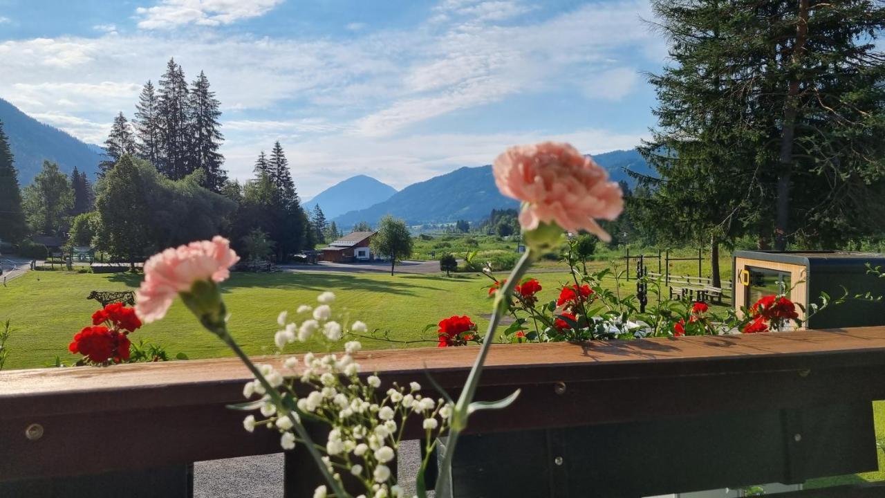 Kraners Alpenhof Bio Bed And Breakfast Pension Weissensee Dış mekan fotoğraf