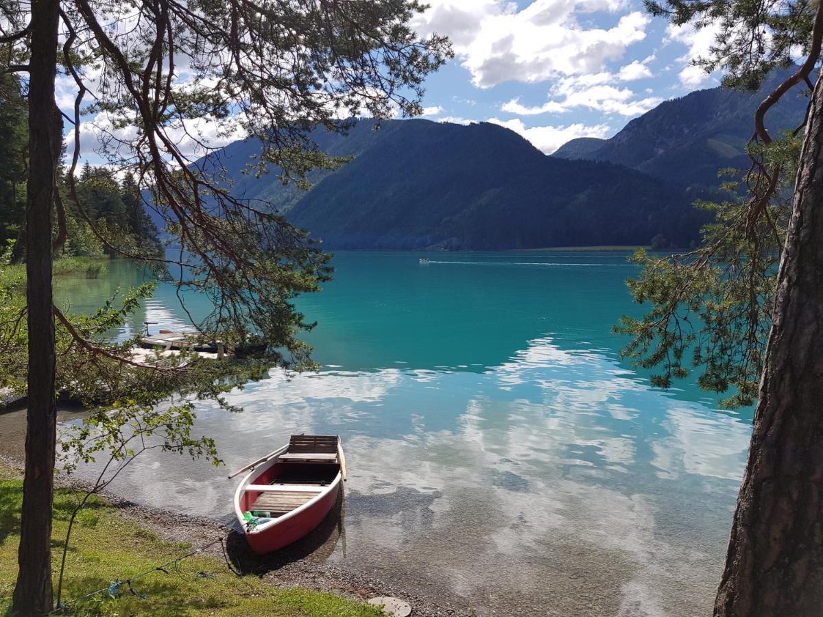 Kraners Alpenhof Bio Bed And Breakfast Pension Weissensee Dış mekan fotoğraf