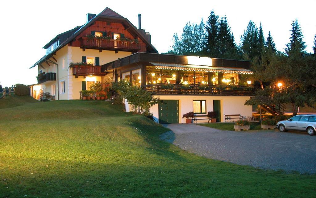 Kraners Alpenhof Bio Bed And Breakfast Pension Weissensee Dış mekan fotoğraf